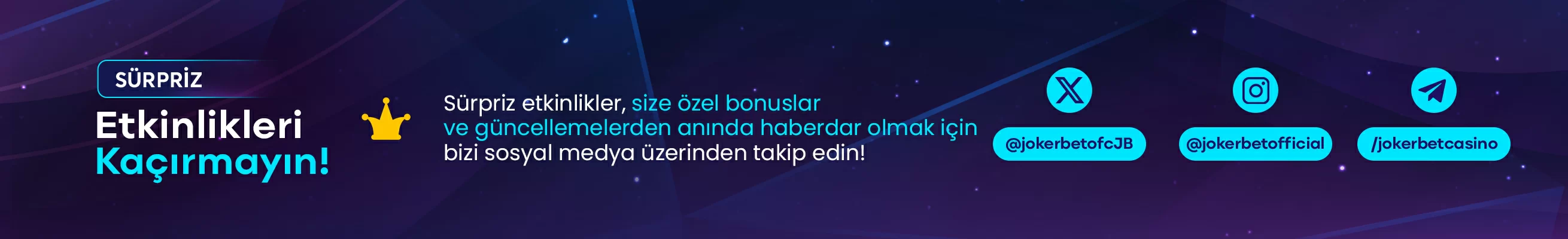 Surpriz Etkinlikler